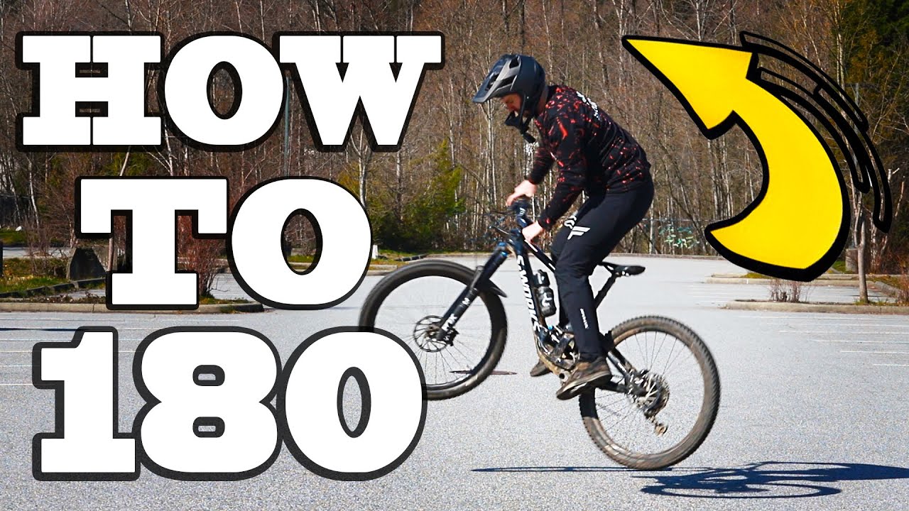 How To 180 a Mountain Bike or BMX