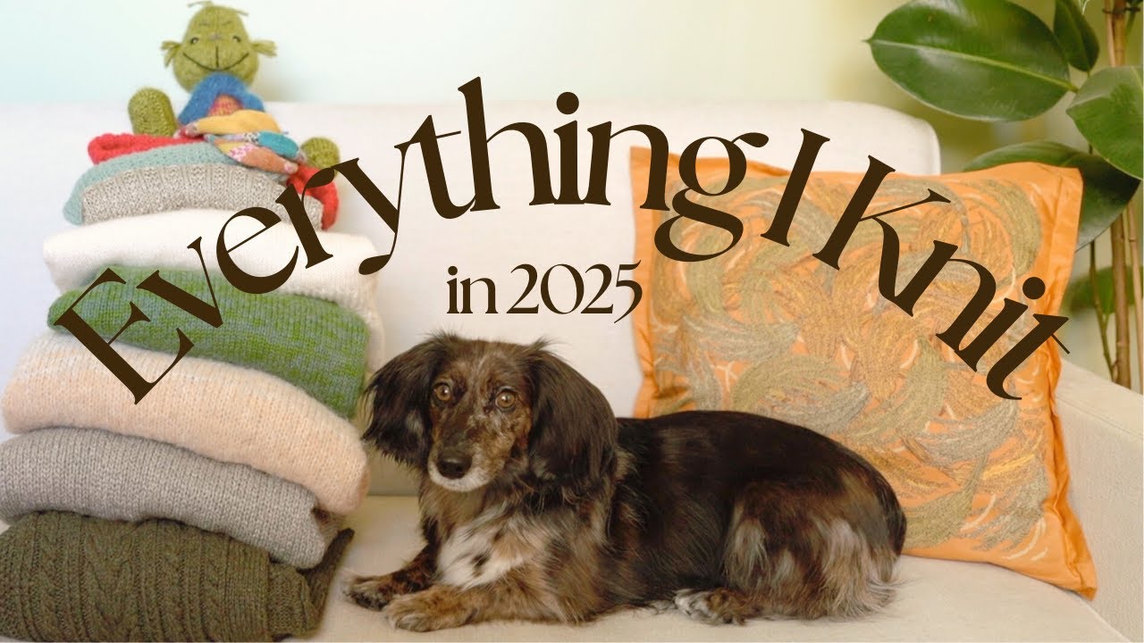 Everything I Knit in 2025 🧶🧶🧶 - Tall Tale Makes