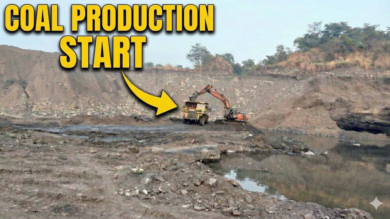 Rajpura Open Cast Coal Production Live | Mining Vlog