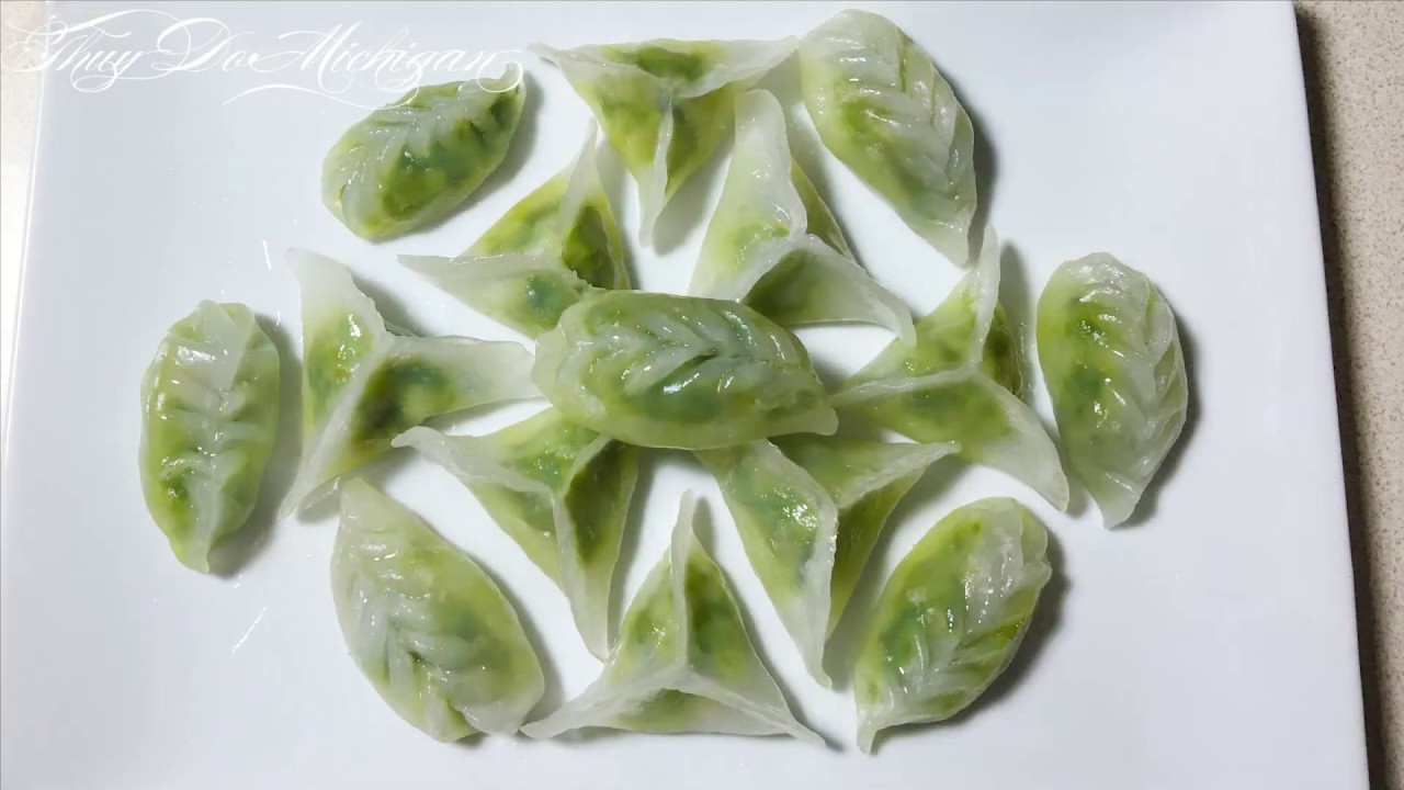 Cách Làm Bánh Hẹ Tôm Hấp Ngon - Garlic Chive Shrimp Dumpling Dim Sum