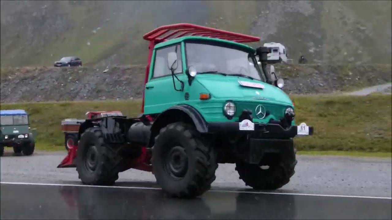 Silvretta Revival  -  Jahrestour 2023 der Unimog-Freunde Sasbach