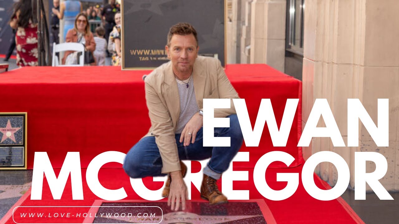 WALK OF FAME CEREMONY - EWAN MCGREGOR (HIGHLIGHTS)