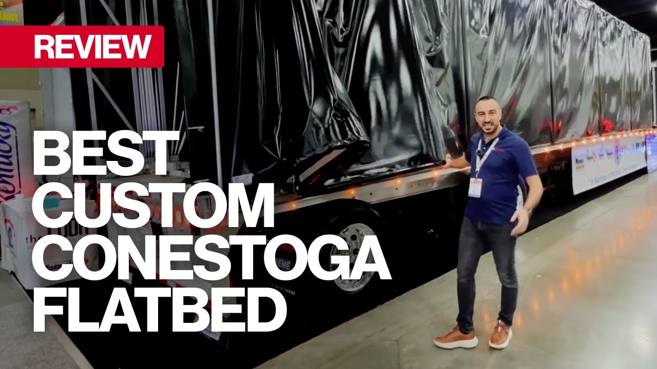 Best Custom Conestoga Flatbed