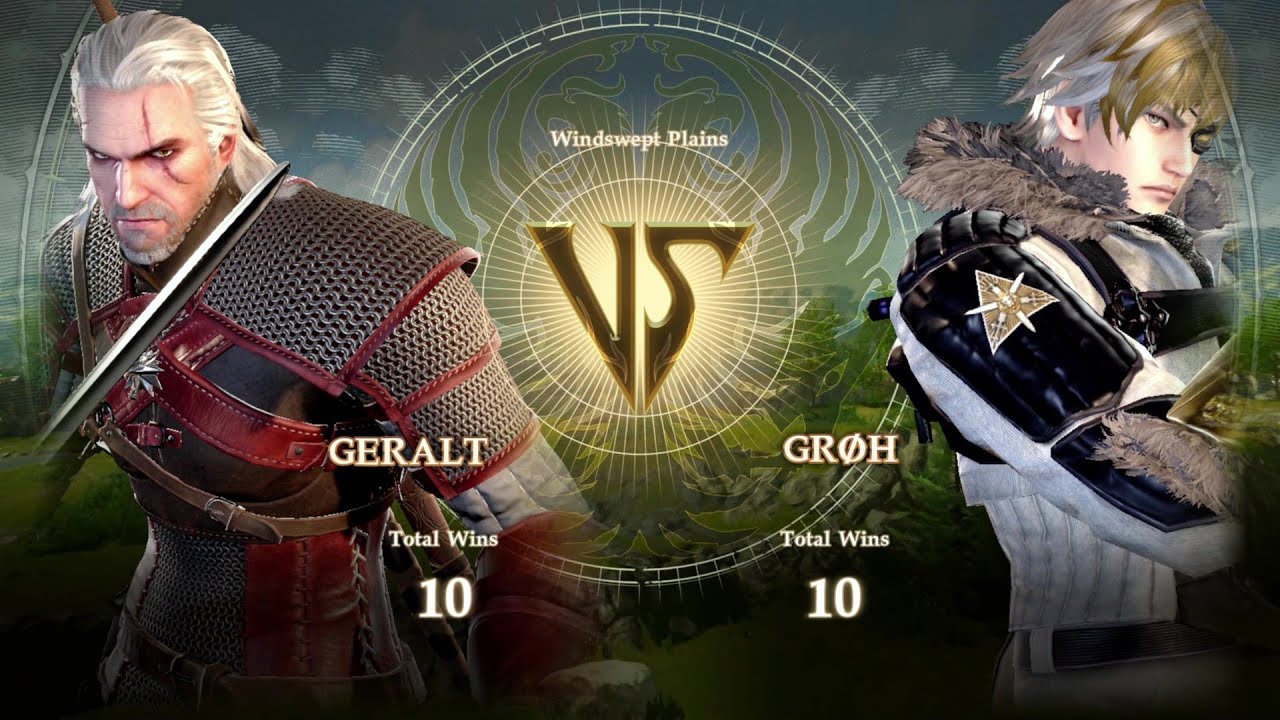 Soulcalibur VI - Геральт против Гроха