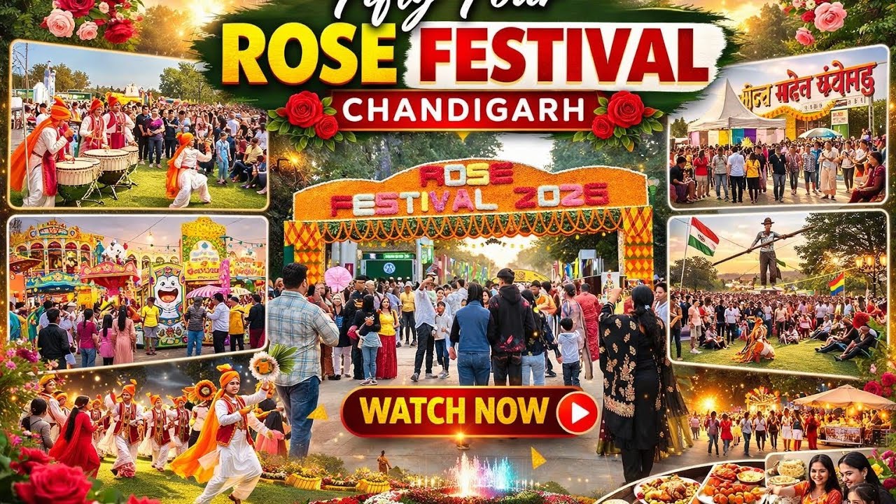 Rose festival 2026 |Chandigarh Rose festival 2026| Rose garden Chandigarh 