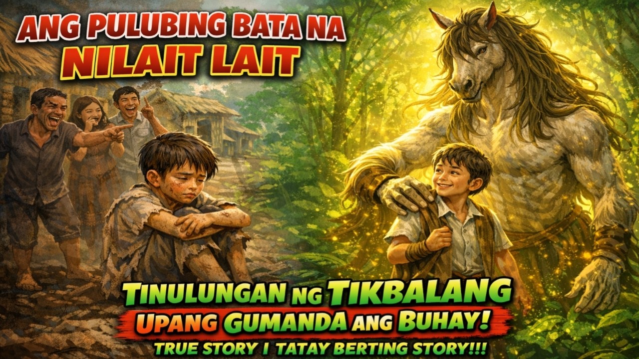 ANG PULUBING BATA NA NILAIT LAIT TINULUNGAN NG TIKBALANG UPANG GUMANDA ANG BUHAY | True Story
