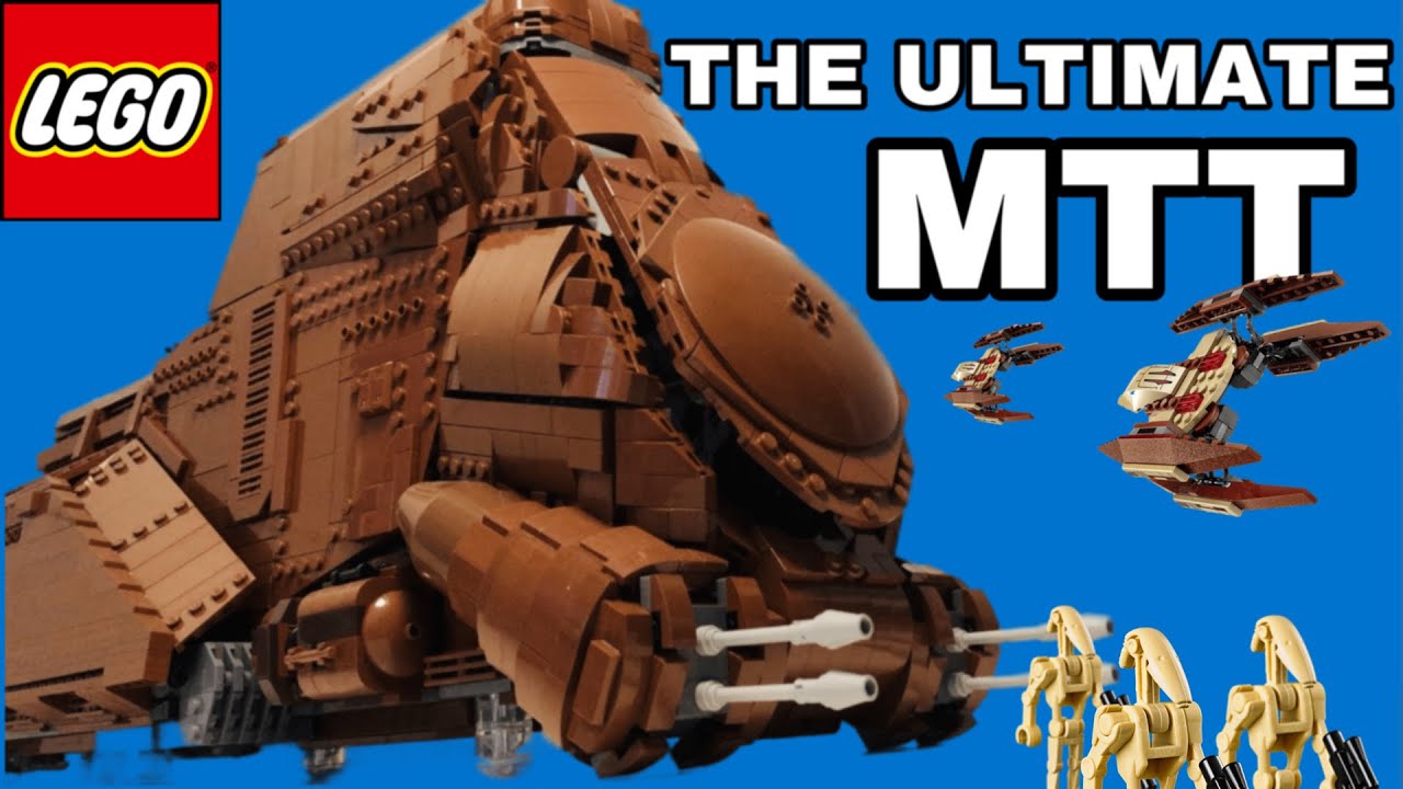 I Made The Best LEGO MTT! - Custom LEGO UCS MTT Review