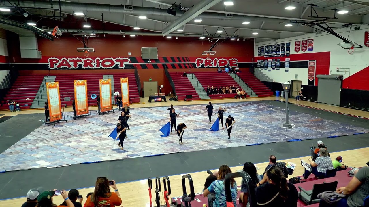 Riverside Polytechnic Junior Varsity Winter Guard First performance of the season. 2/7/2026