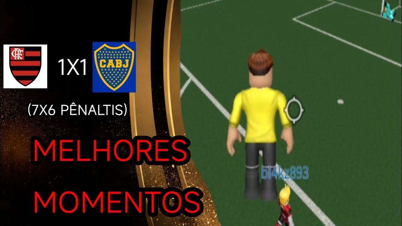 PÊNALTIS EMOCIONANTES🤯•FLAMENGO 1X1 BOCA (7X6 NOS PÊNALTIS)