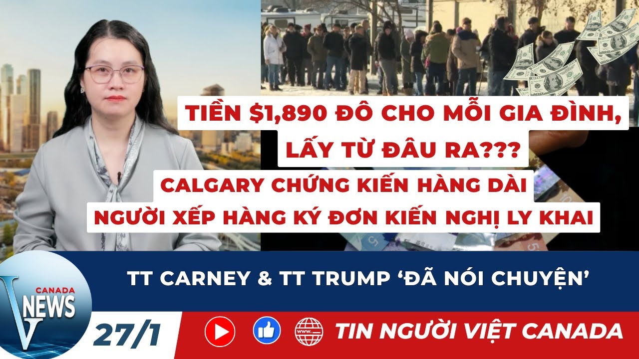 🔴TĂNG TIỀN, ĐÓNG BĂNG GIÁ THỰC PHẨM TẠI CANADA; Cuộc điện đàm mới nhất giữa Canada - Hoa Kỳ