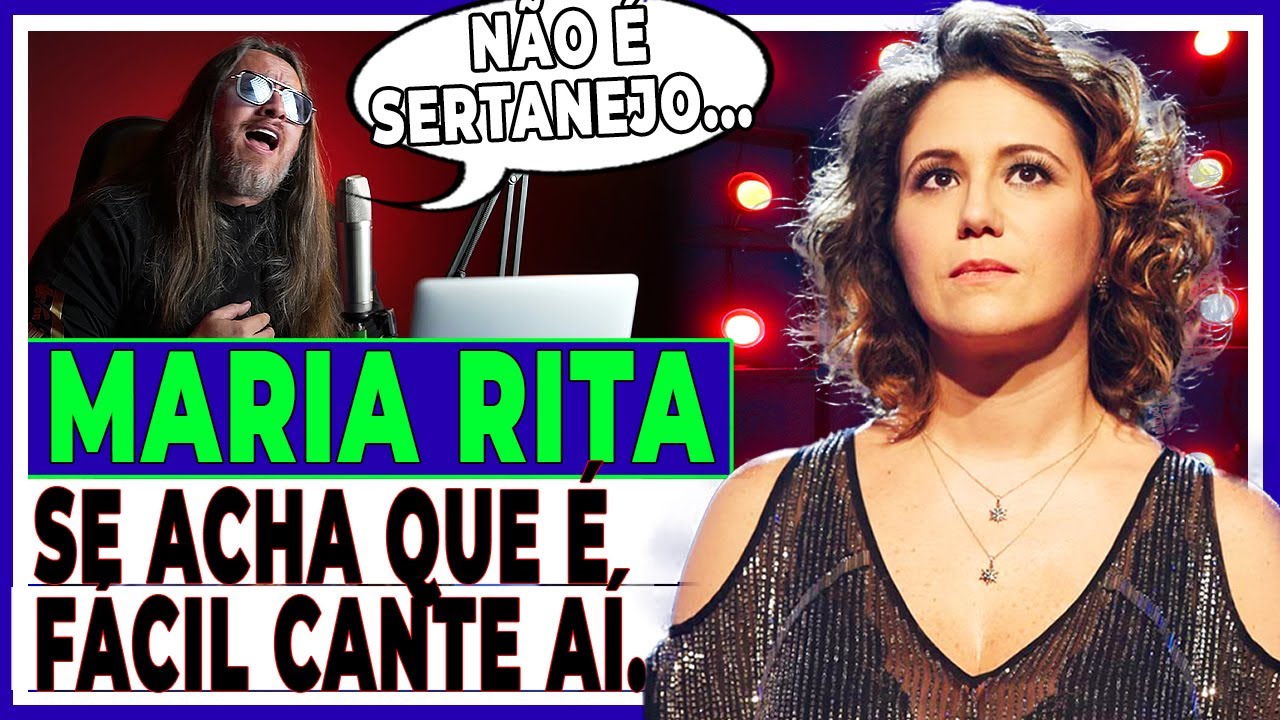 MARIA RITA, NÃO ESCOLHEU O CAMINHO MAIS FÁCIL.(Análise Vocal)