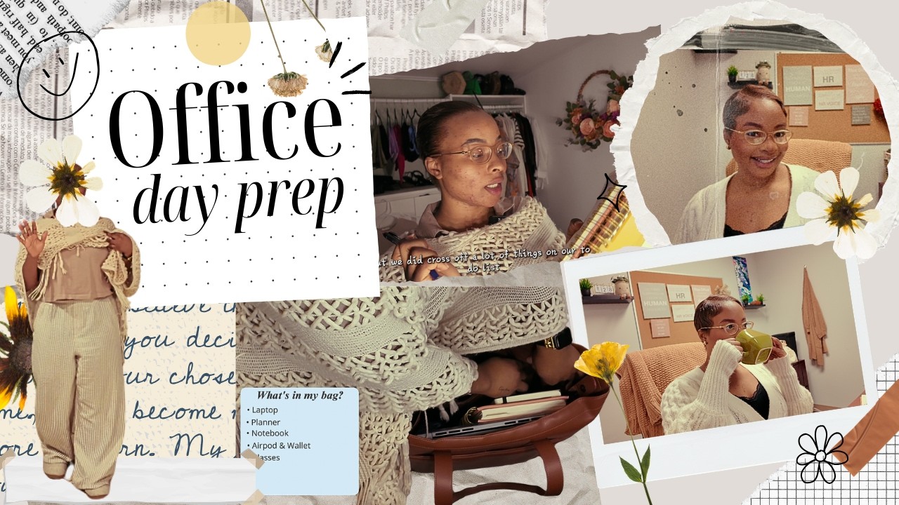✨ HR 9–5 Vlog | Night Before Office Prep + What’s In My Work Bag✨