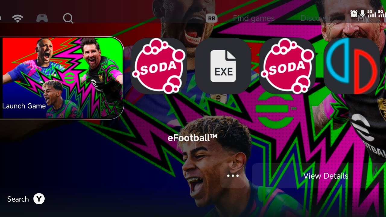 Game hub 5.2.0 steam efootball pes 2026 pc android 💯🎮📺