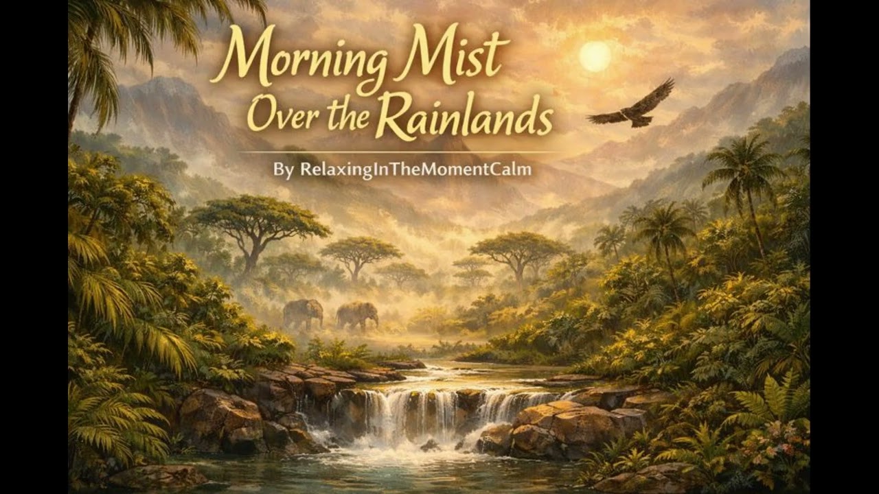 Morning Mist Over the Rainlands | Realxing ~ Peaceful Background Music
