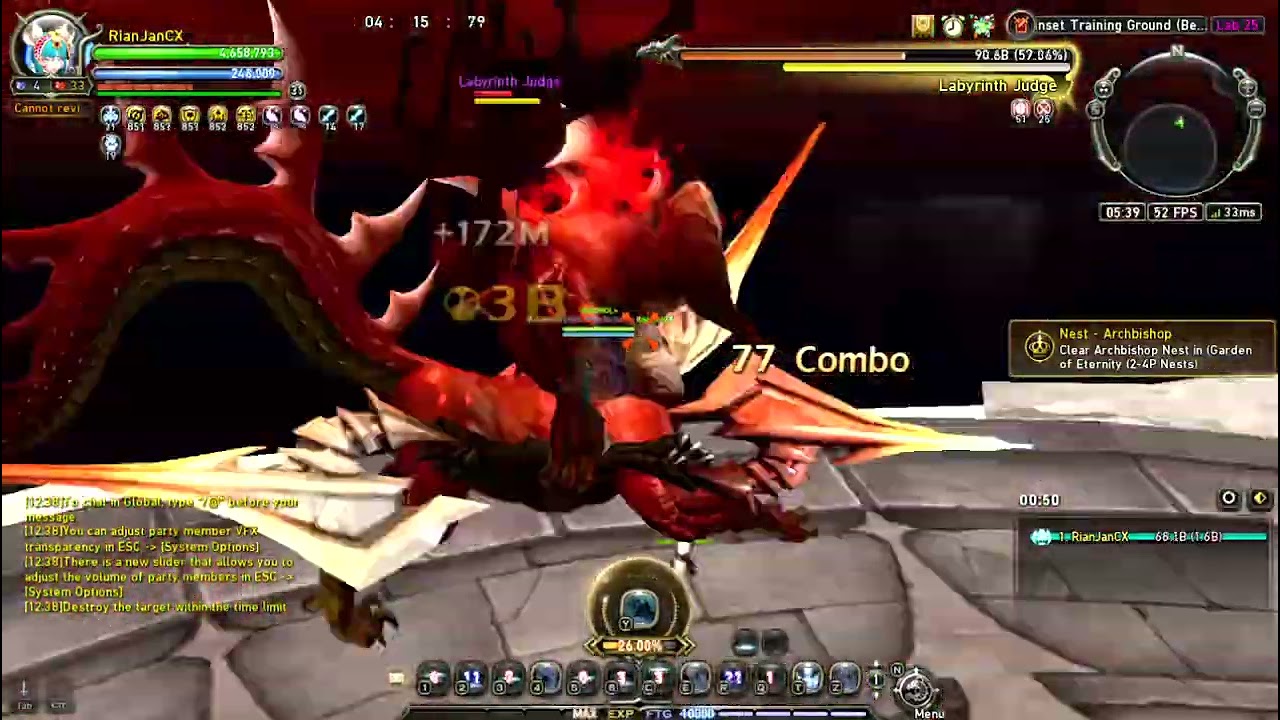 Infinity Dragon Nest - Impactor STG Lb25 (Rian)