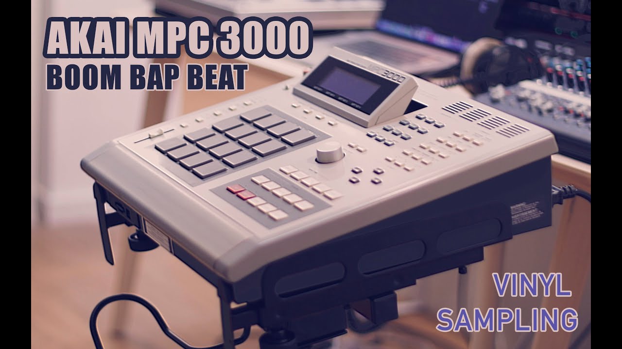 MAKING A BOOM BAP BEAT with AKAI MPC 3000 and Vinyl Sampling