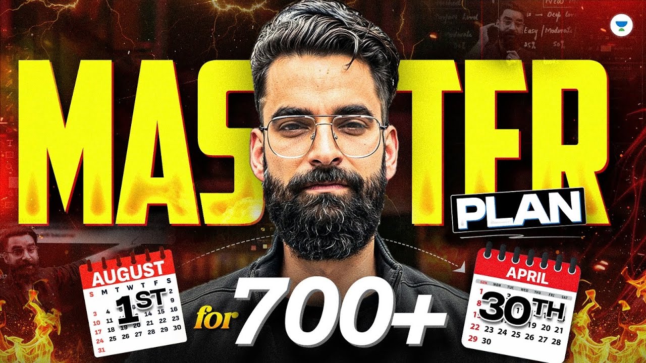 Master Plan for 700+ in NEET 2027 | 1st Aug to 30th April - Start from zero | Wassim Bhat 