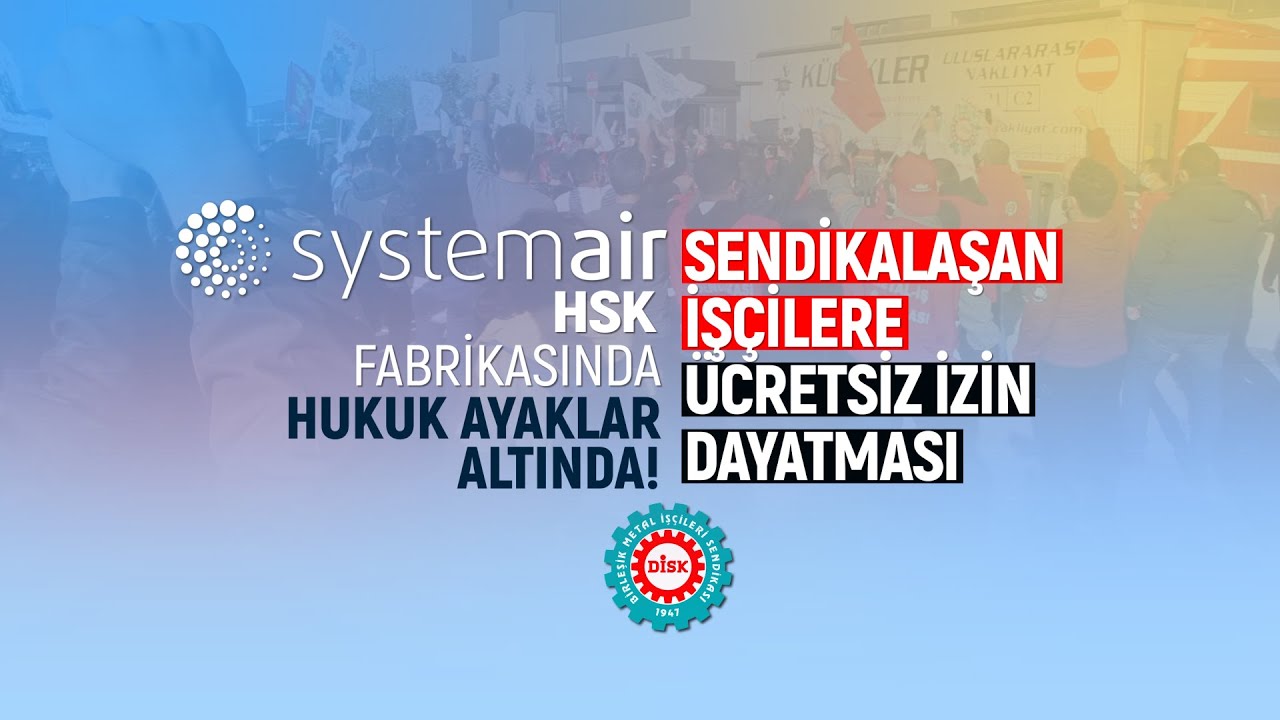 Systemair HSK’da Hukuk Ayaklar Altında!