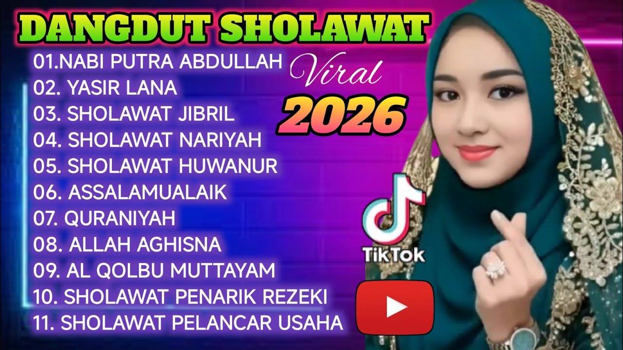 DANGDUT SHOLAWAT MERDU ADEM DI HATI LANCARKAN REJEKI