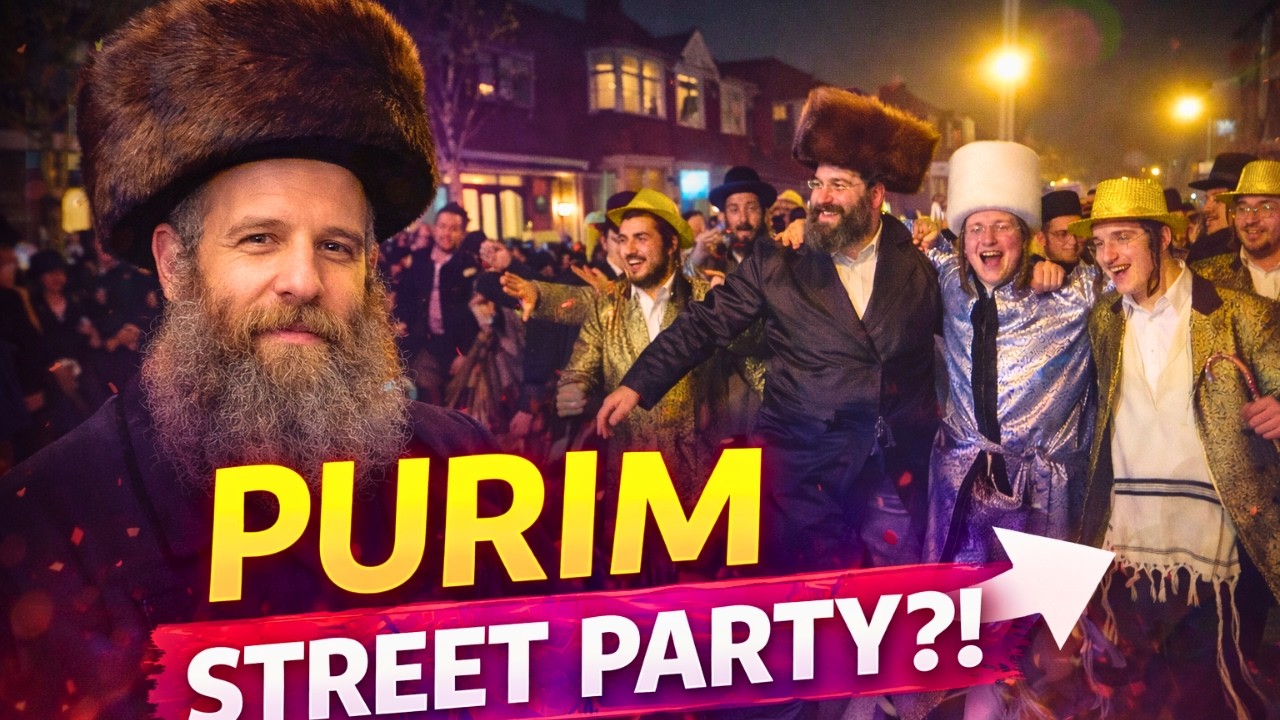 Stamford Hill Purim Night 2026 | What Happens at London’s Jewish Street Party?