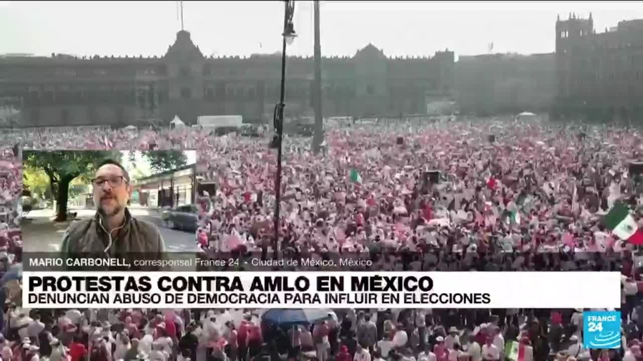 Informe desde Ciudad de México: masivas protestas contra reformas de AMLO