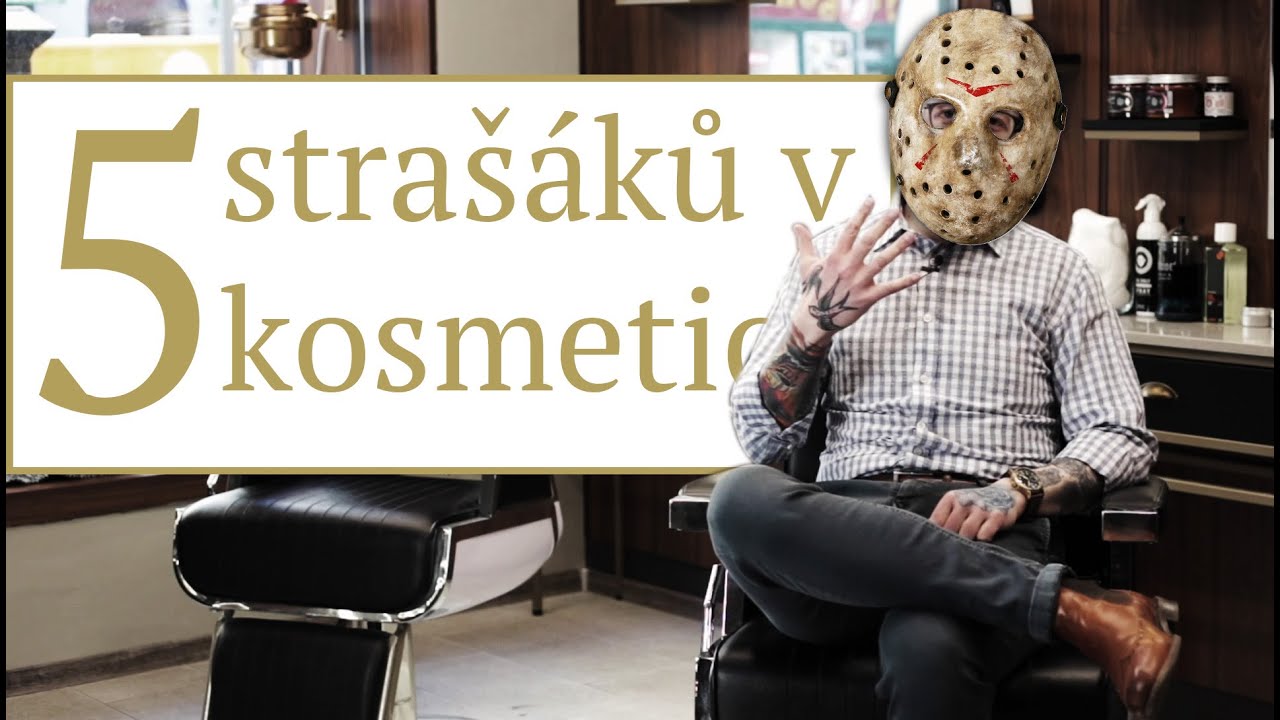 5 stra&scaron;&aacute;ků ve složen&iacute; kosmetiky | Gentleman Store 💛