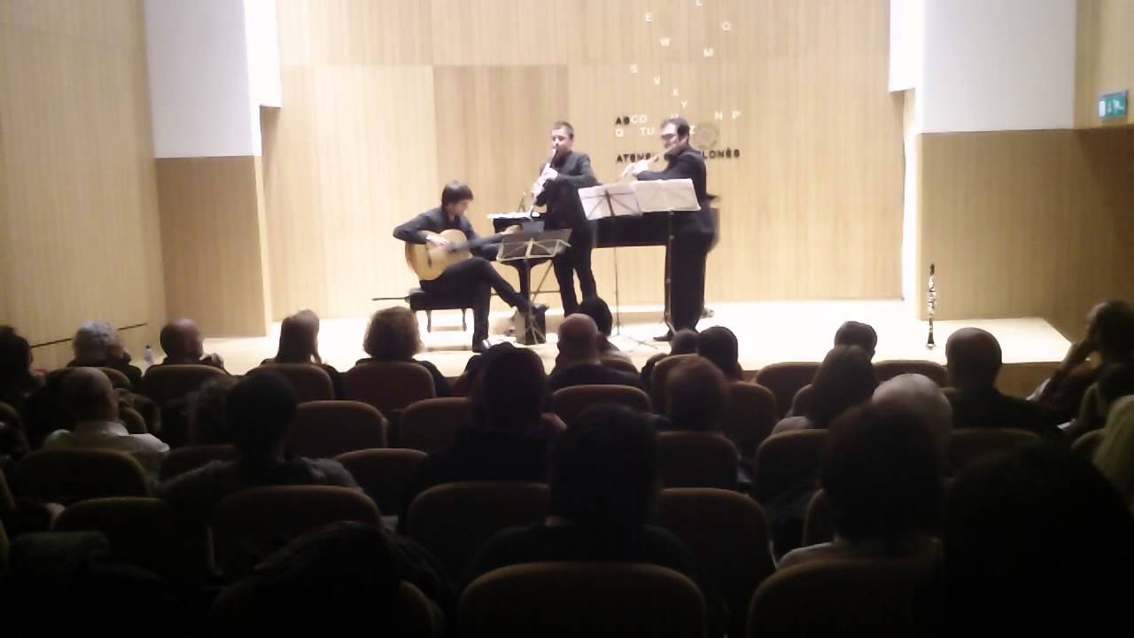 Feliu Gasull: Els Dits de la Maria Rosa -- (Flute, Clarinet and Guitar).