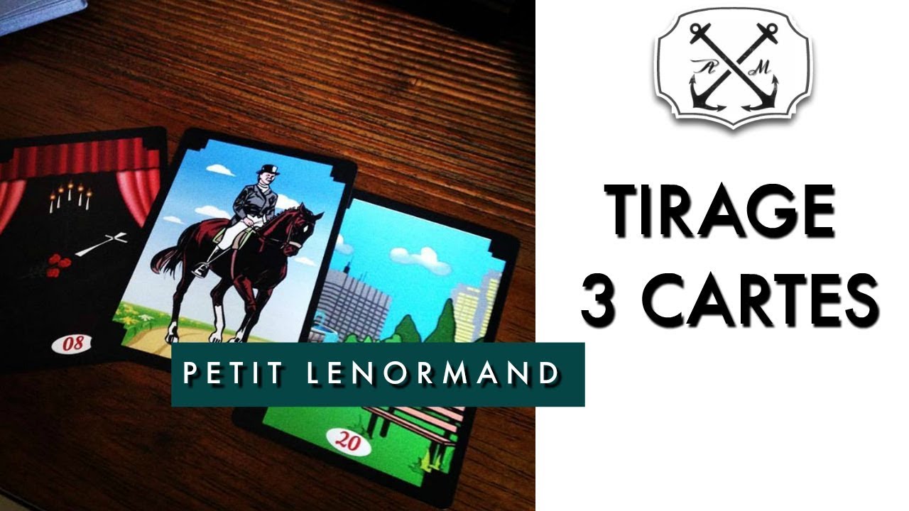 Petit Lenormand | Tirage à 3 cartes