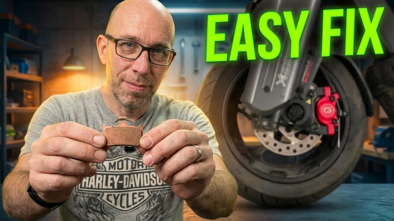 Swapping brake pads on Ninebot MAX G3
