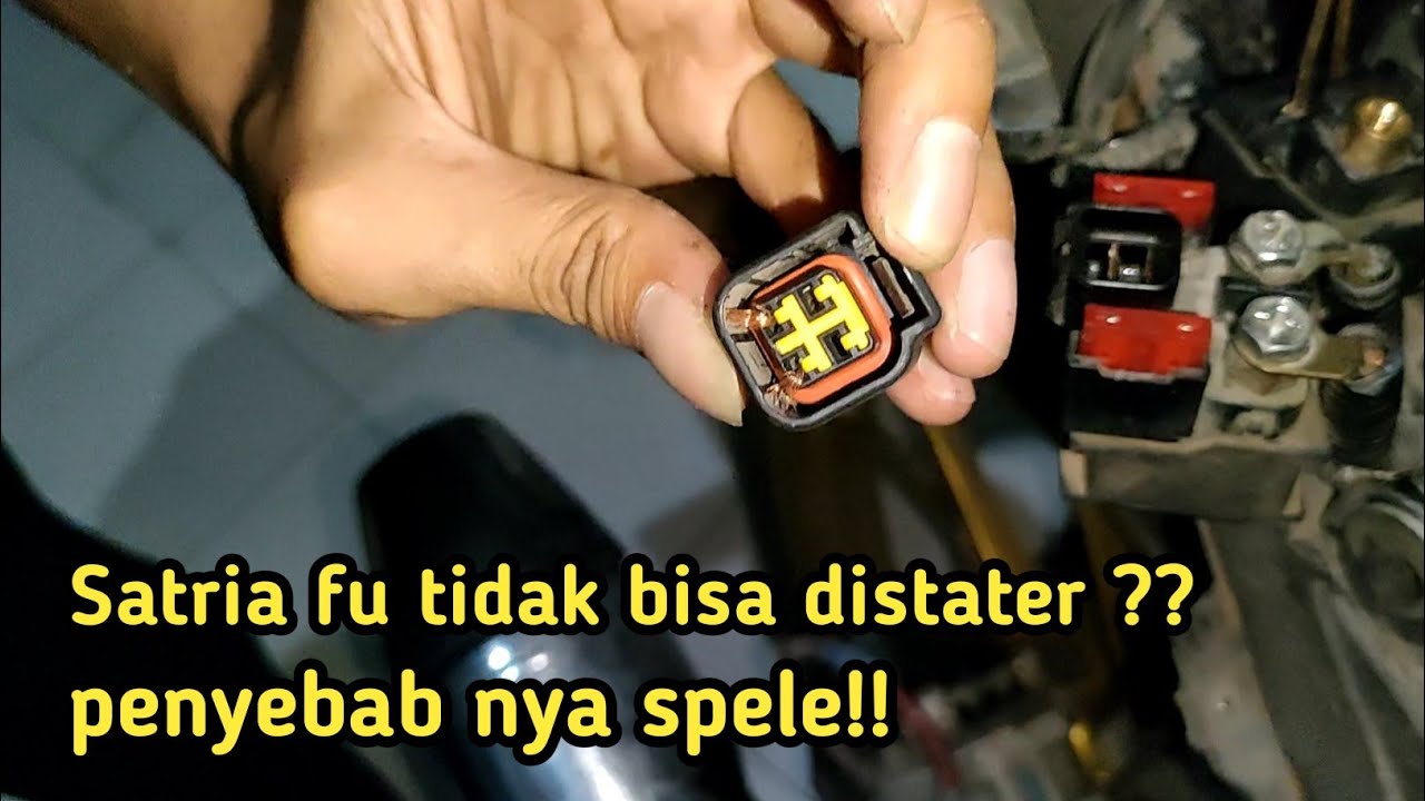 penyebab satria fu tidak bisa starter❗