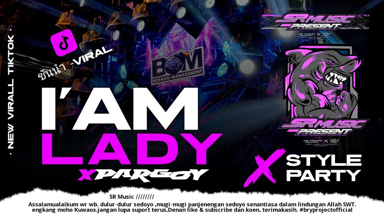 DJ I'AM LADY - Style Karnavalan X Trap Party SR MUSIC PRESENT