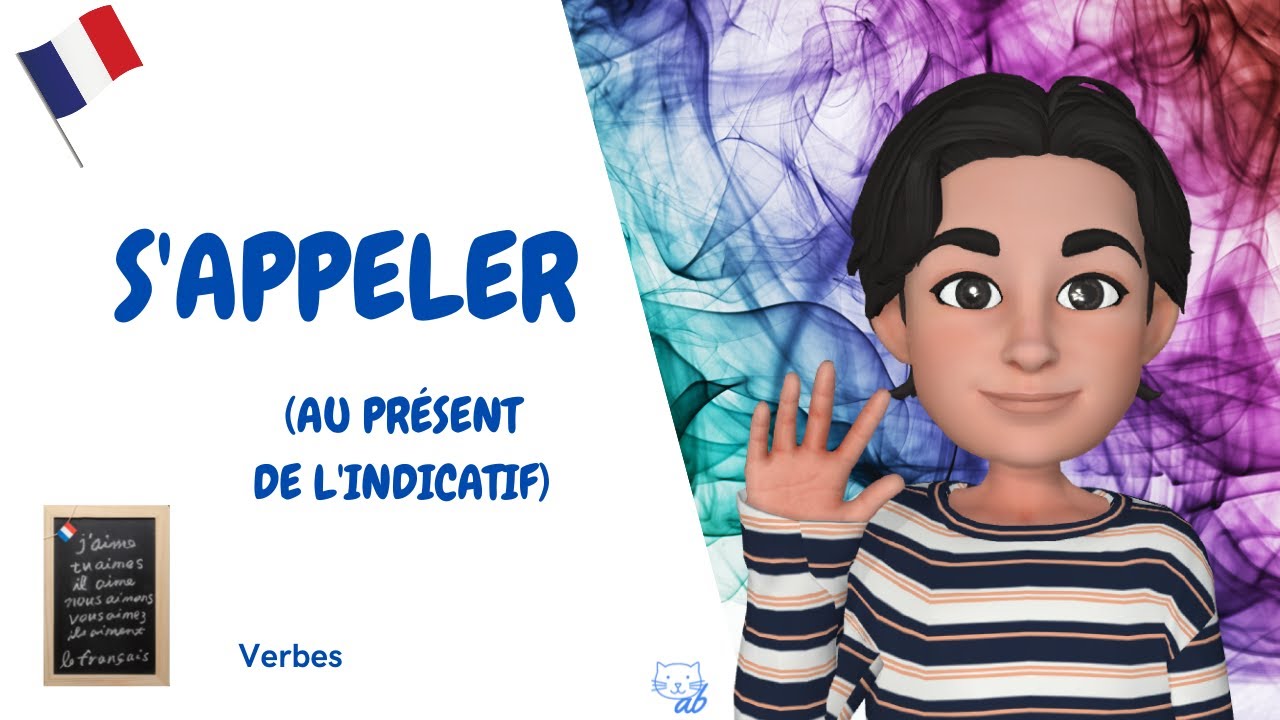 Verbe S'APPELER au présent de l'indicatif (Verbo CHIAMARSI al presente indicativo)
