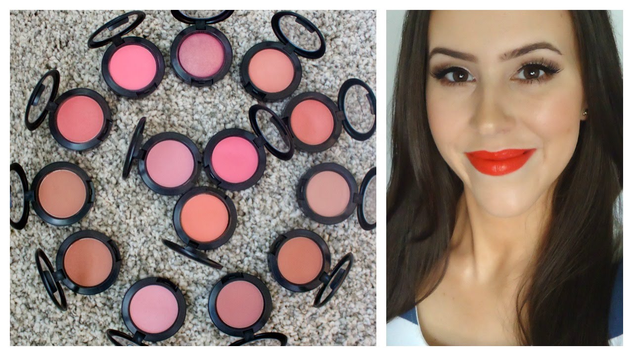 Mac Blush Collection 2014 + Swatches & Review