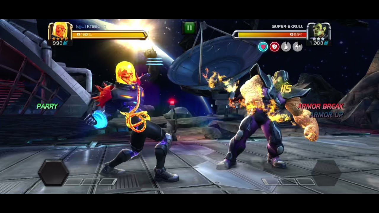 Cosmic Ghost Rider vs Super-Skrull | Marvel’s Contest of Champions