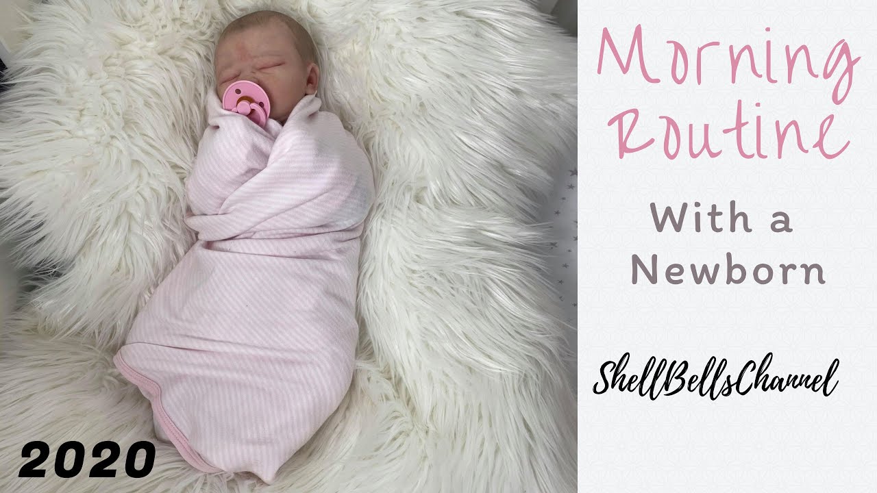Morning Routine with a Newborn Reborn!