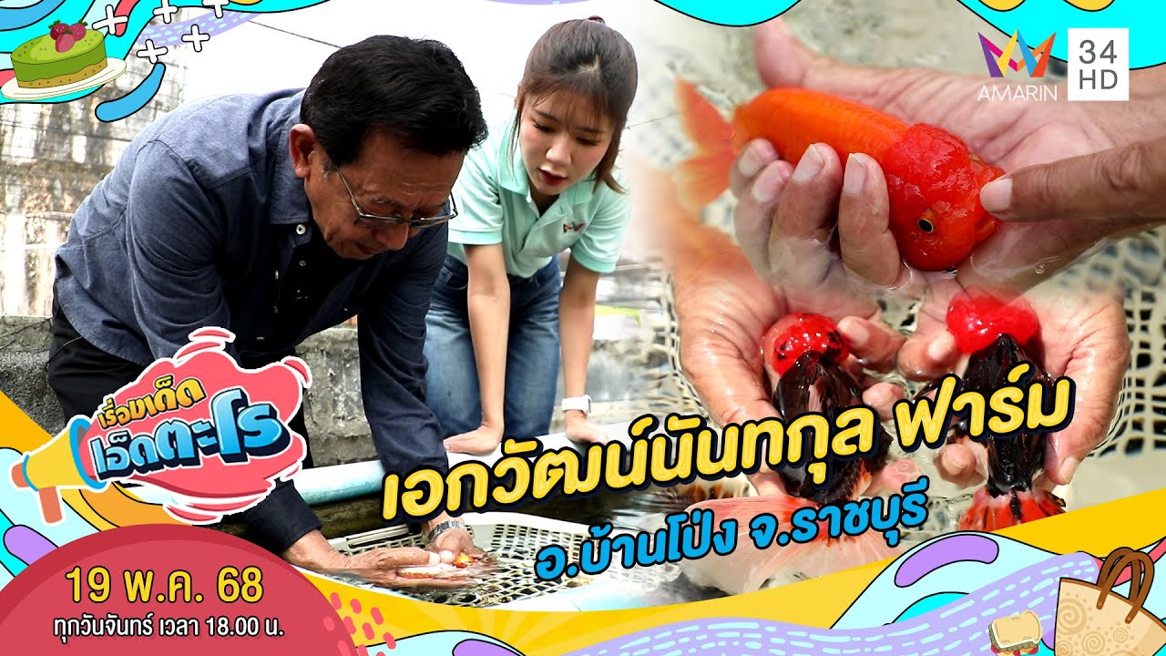 เอกวัฒน์นันทกุล ฟาร์ม อ.บ้านโป่ง จ.ราชบุรี | เรื่องเด็ดเอ็ดตะโร | 19 พ.ค. 68 (2/4)
