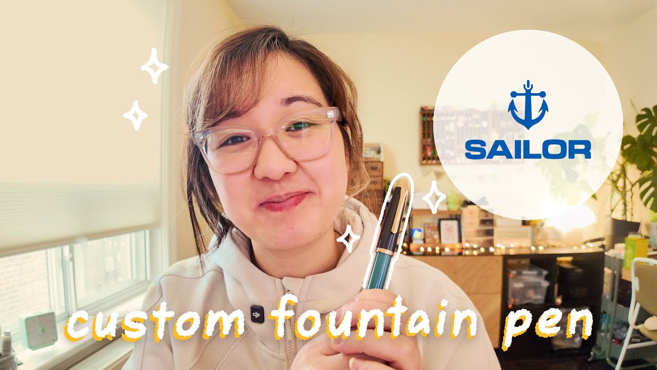 Designing My Custom Sailor Fountain Pen at Ancora 🖋️✨ A Special Souvenir from Japan