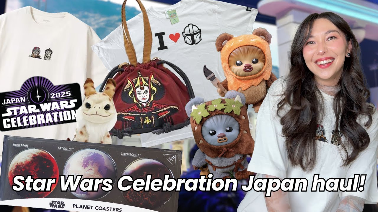what I bought in Japan as a Star Wars girlie 🌟 (Star Wars Celebration Japan haul)
