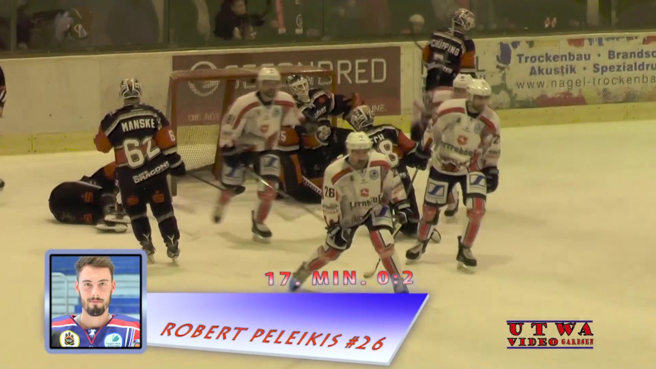 Eishockey Oberliga Nord Black Dragons Erfurt vs EC Hannover Indians