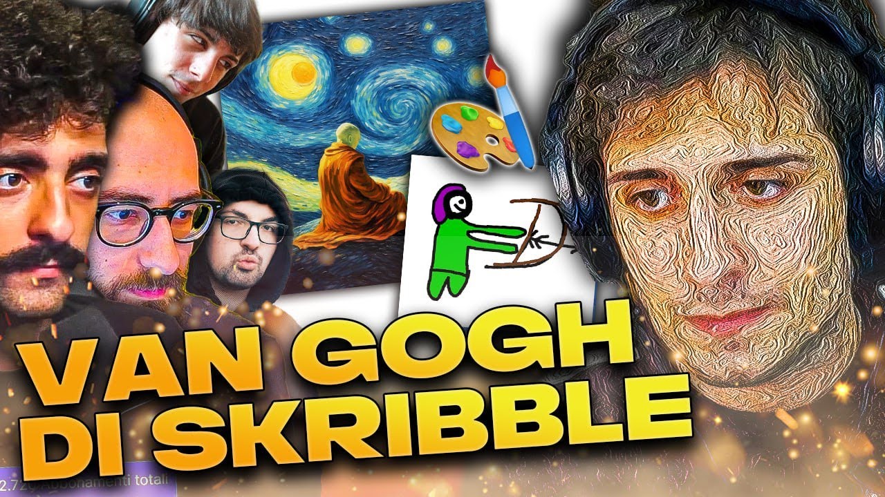IL VAN GOGH DI SKRIBBLE ANNICHILISCE MARIO STURNIOLO