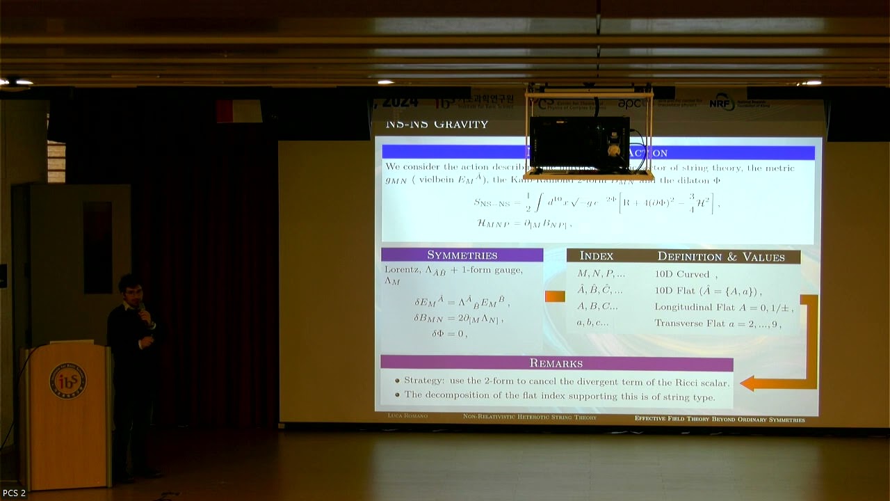 Luca Romano: Non-Relativistic Heterotic String Theory