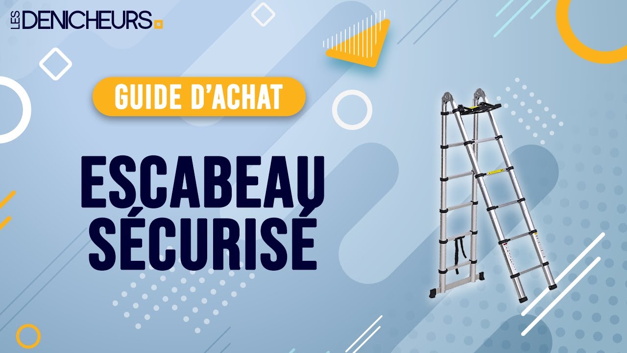 👓 MEILLEUR ESCABEAU SÉCURISÉ (2022) - Comparatif & Guide d'achat