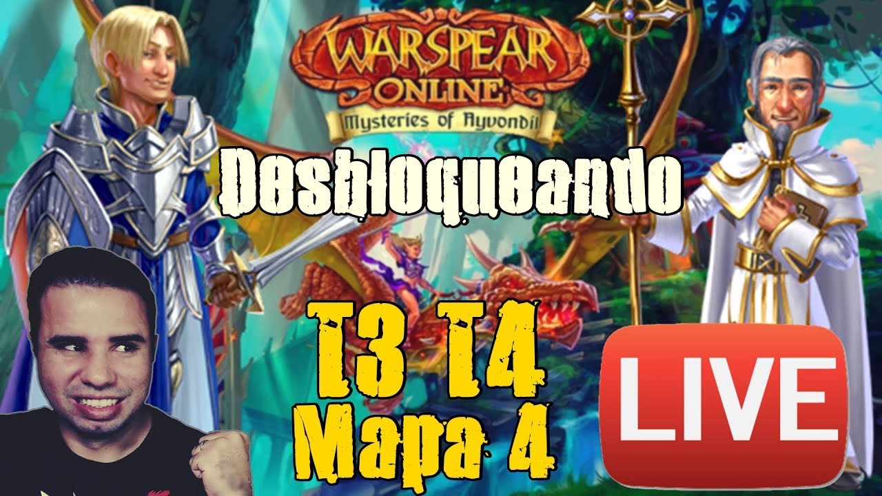 LIVE Desbloqueando T3 T4 (Com O Pala e Sacerdote)...
