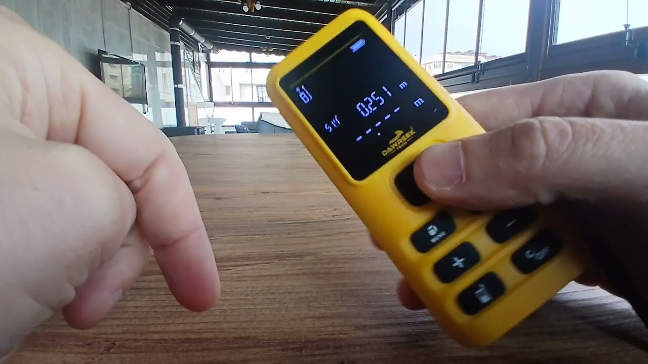 Davreek Lazer Metre,  Lazer metre inceleme
