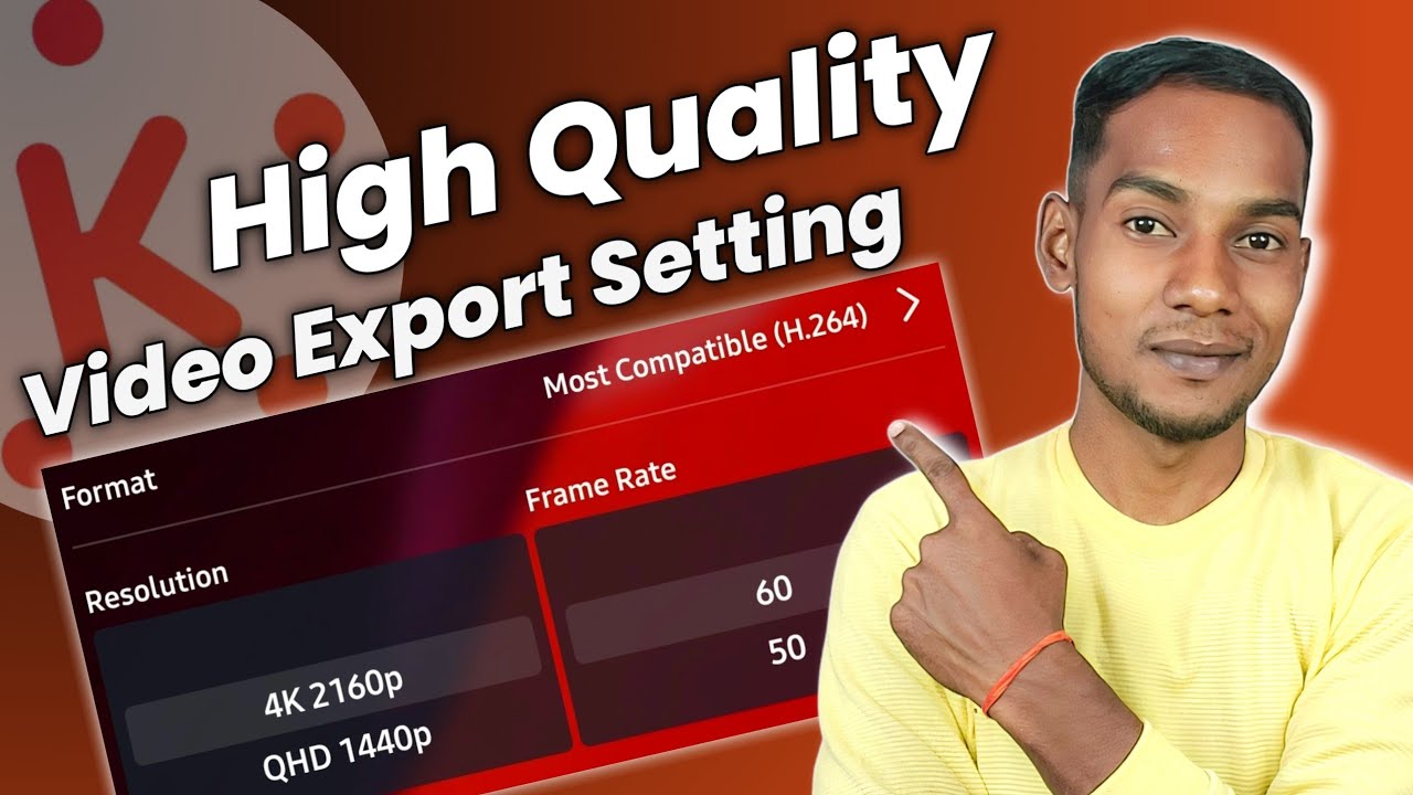 How to export video in high quality | kinemaster best video export setting for youtube
