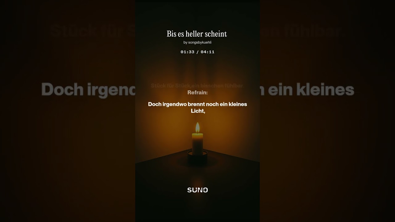Bis es heller scheint