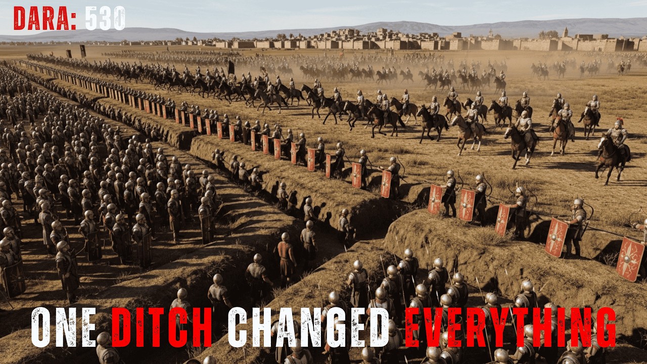 Battle of Dara (530): The Brilliant Defense — How Roman Trenches Annihilated the Persian Army