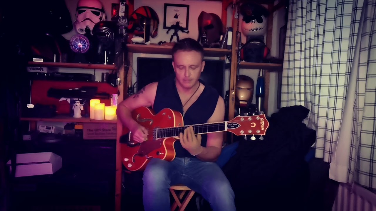 Gretsch 6120, Apache by the Shadows, Hall and collins echo