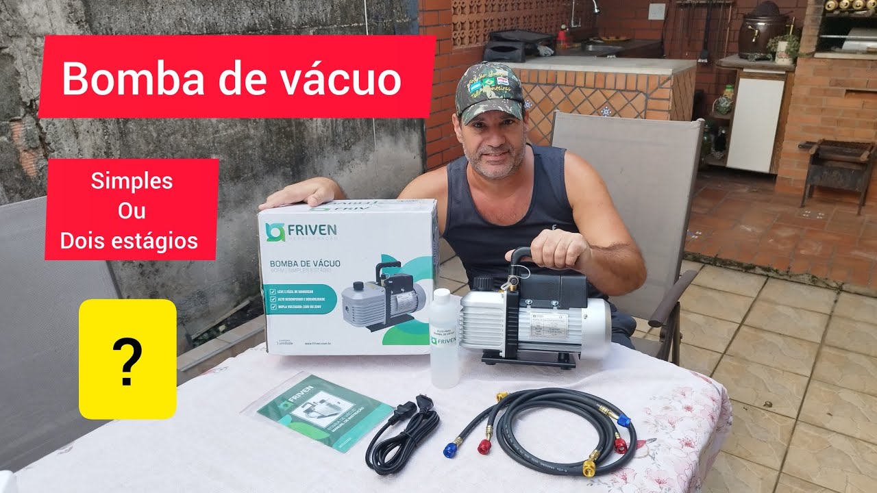 Bomba de vácuo Friven 6CFM