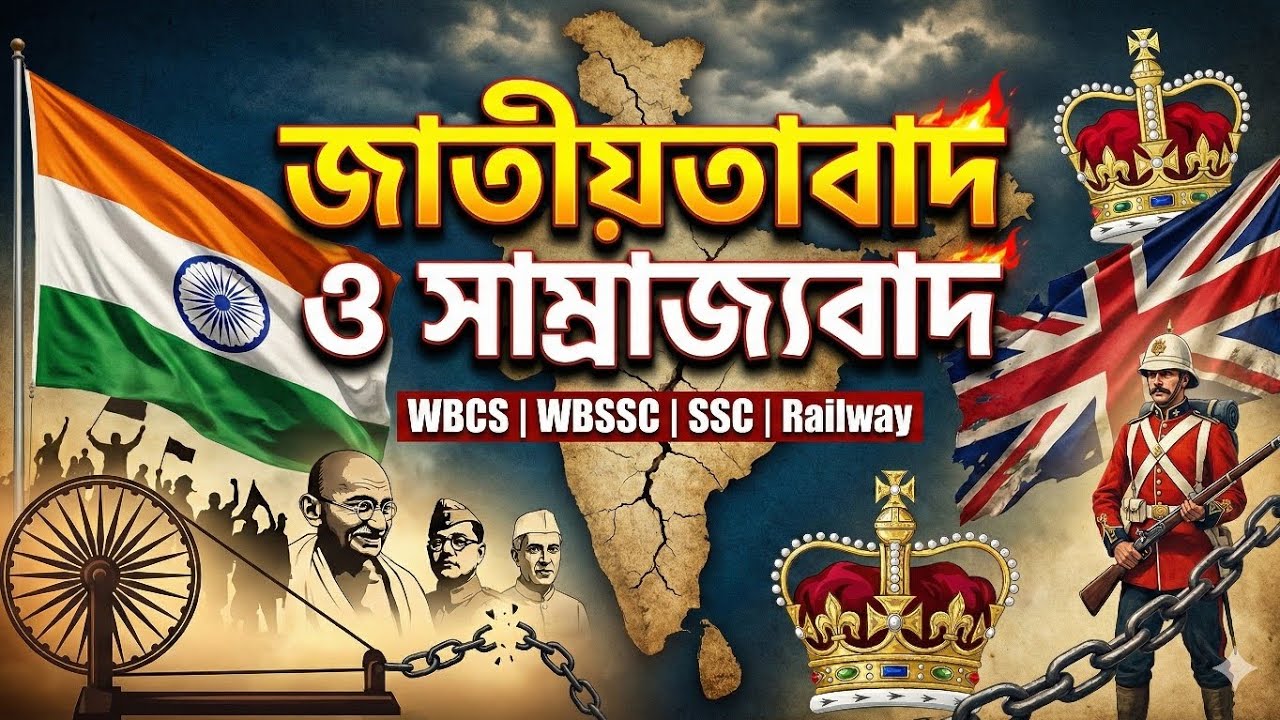 Nationalism and Imperialism | Modern History in Bengali Class 4 | WBCS | WBSSC | RAILWAY | SSC